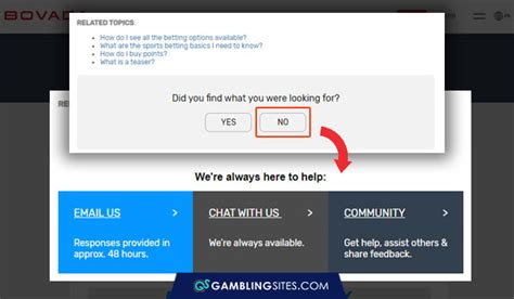 bovada contact chat